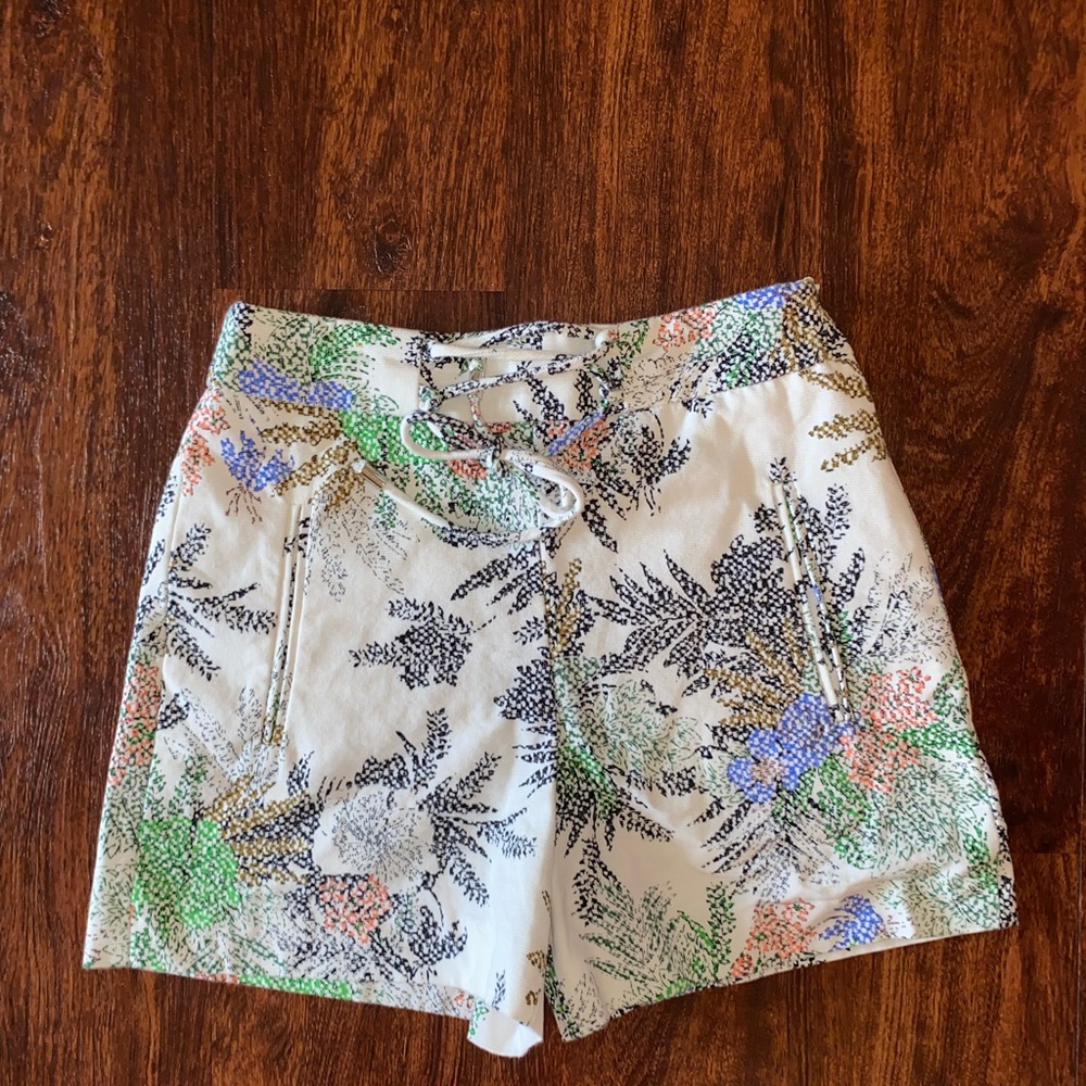 Zara Basic Tie Waist Shorts (XS)
